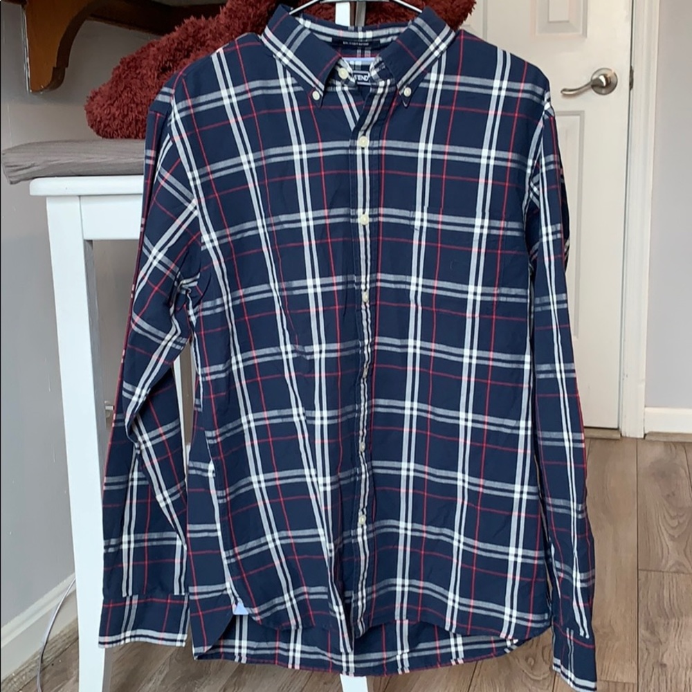 Men’s Lands’ End Sail Rigger Oxford Shirt
